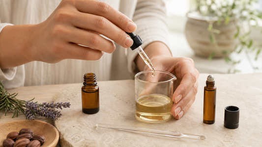 AI-generated editorial image for Safe Essential Oil Dilution for Beginners: The Complete Guide