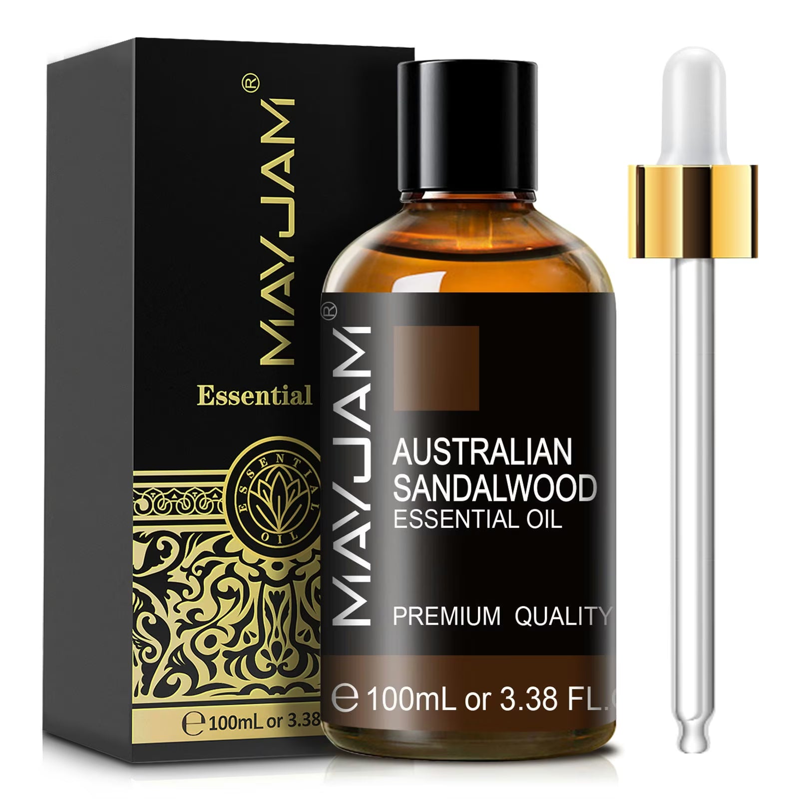 100ml Essential Oil | Natural Aromatherapy Scent | Mayjam - Australian Sandalwood
