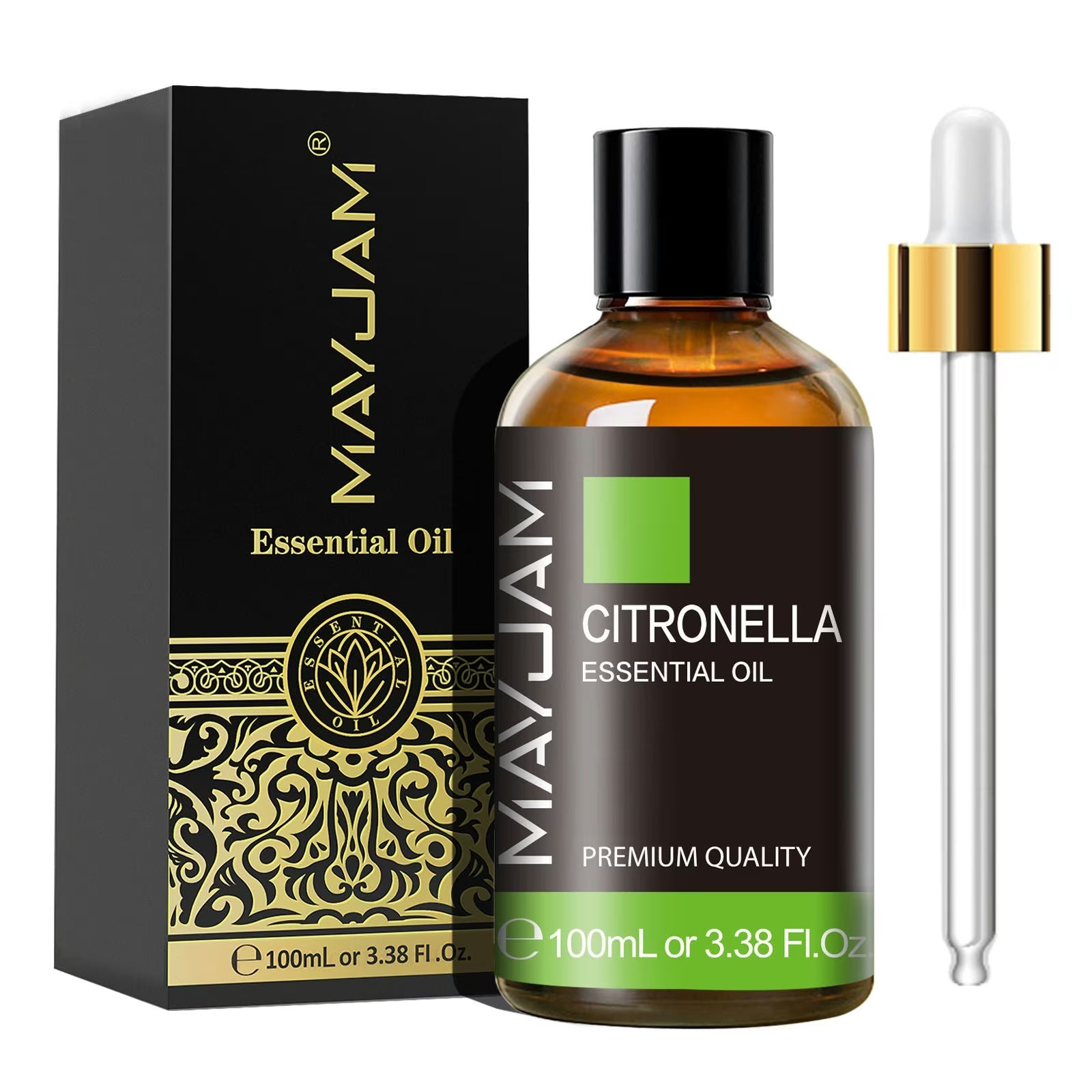 100ml Essential Oil | Natural Aromatherapy Scent | Mayjam - Citronella - Image 12