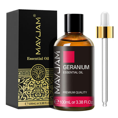 100ml Essential Oil | Natural Aromatherapy Scent | Mayjam - Geranium - Image 21