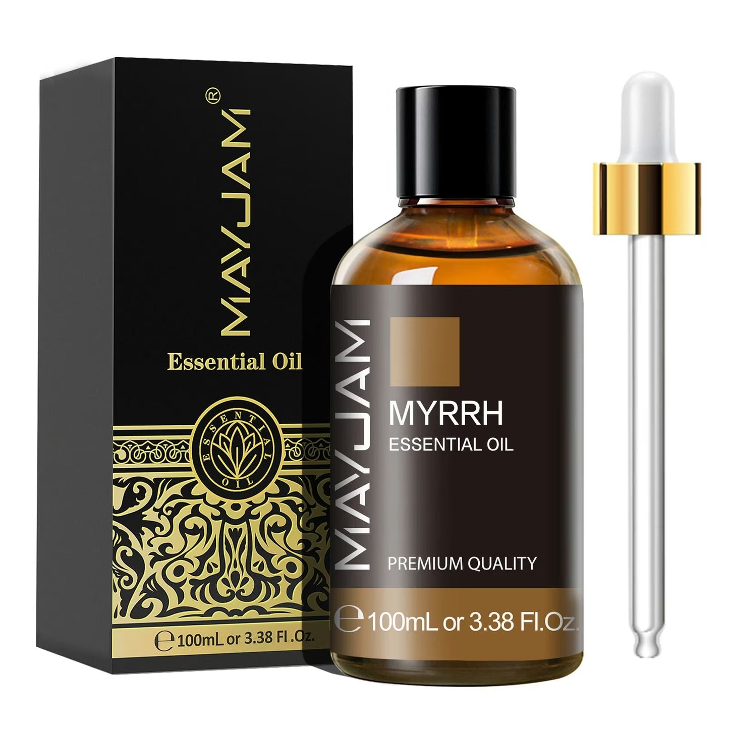 100ml Essential Oil | Natural Aromatherapy Scent | Mayjam - Myrrh - Image 33