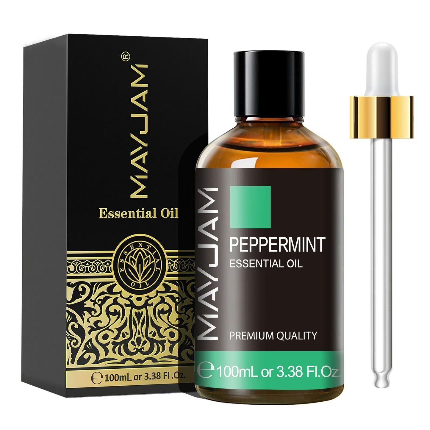 100ml Essential Oil | Natural Aromatherapy Scent | Mayjam - Peppermint - Image 37