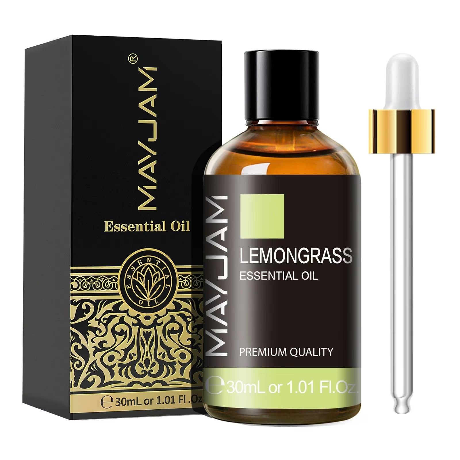 30ml Essential Oil | Natural Aromatherapy Scent | Mayjam - Lemongrass - Image 21
