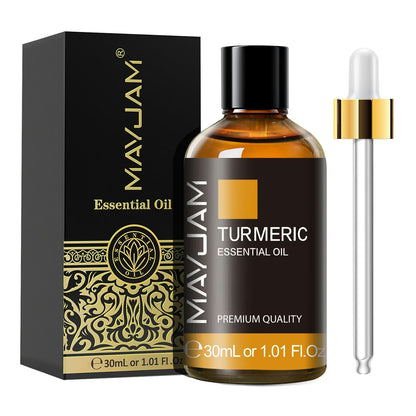 30ml Essential Oil | Natural Aromatherapy Scent | Mayjam - Turmeric - Image 48