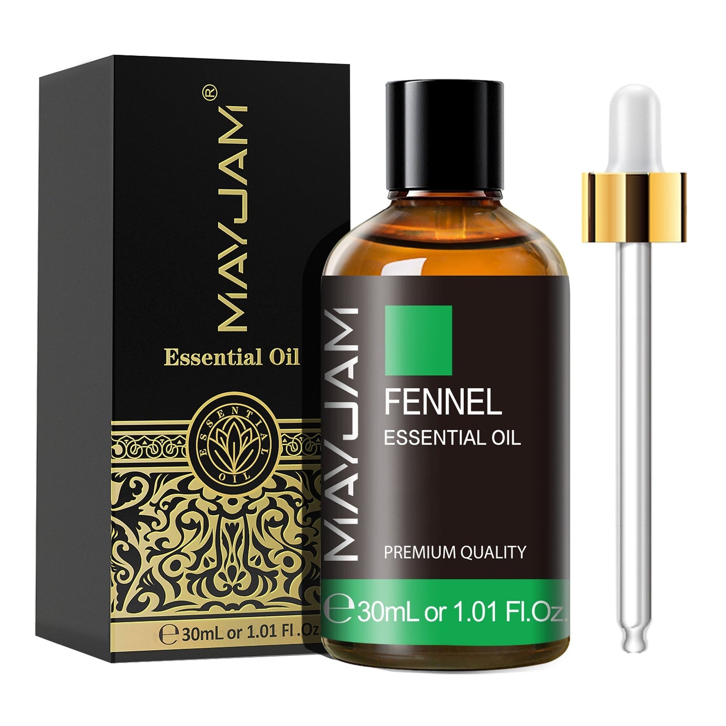 Fennel Essential Oil 30ml | Natural Aromatherapy Scent | Mayjam Fennel - 30ml
