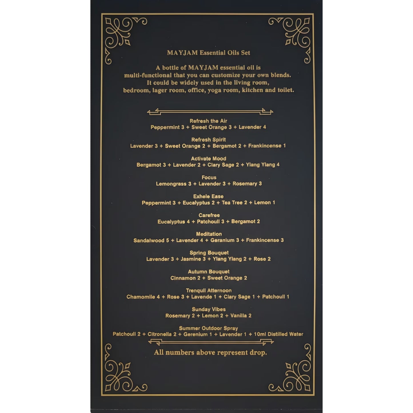 Essential Oils Gift Box 20 Bottles | Aromatherapy Collection | Mayjam - Image 3