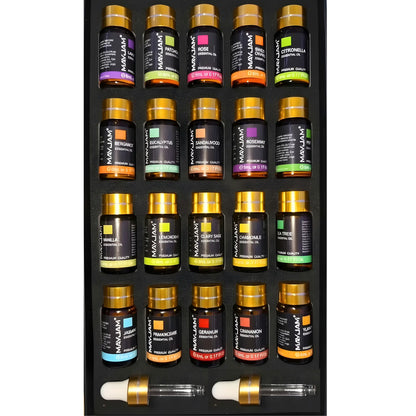 Essential Oils Gift Box 20 Bottles | Aromatherapy Collection | Mayjam - Image 4