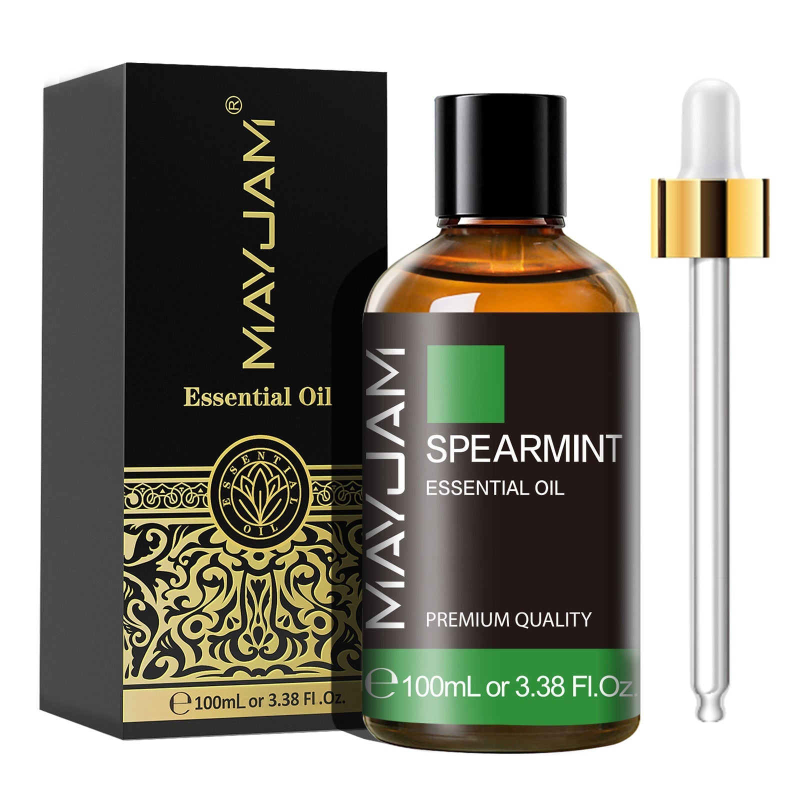 Spearmint Essential Oil 100ml | Natural Aromatherapy | Mayjam