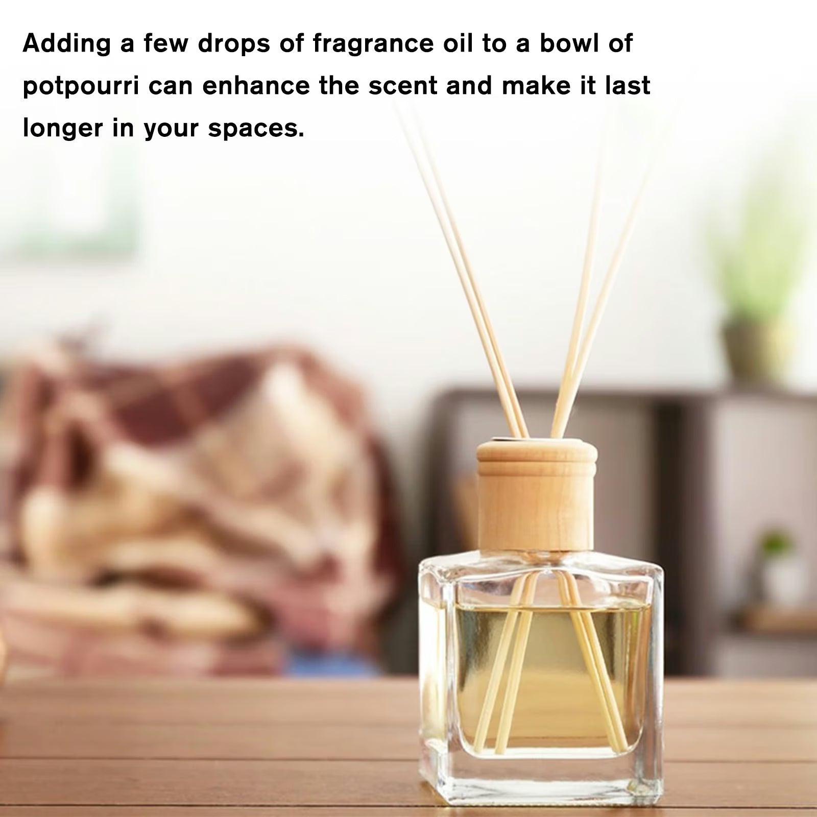 Fruit Aroma Fragrance Oil Gift Set 8 Bottles | Mayjam - reed diffuser with rattan sticks and dried citrus