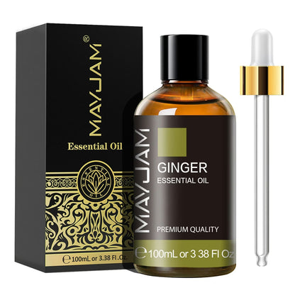 Ginger Essential Oil | Natural Aromatherapy | Mayjam - 100ml