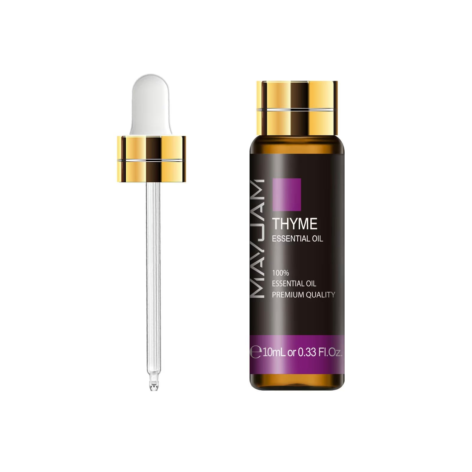 Thyme Essential Oil | Natural Aromatherapy | Mayjam - 10ml bottle with dropper