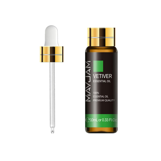 Vetiver Essential Oil | Natural Aromatherapy | Mayjam - 10ml - Image 3